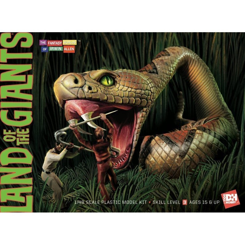 D&H 1/48 Land of the Giants Snake Diorama Kit 1816 – Burbank's