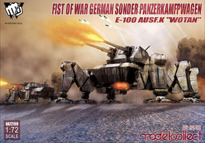 Modelcollect 1/72 German Fist of War Sonder PanzerKamfpWagen E-100 ausf.k "Wotan" UA72181