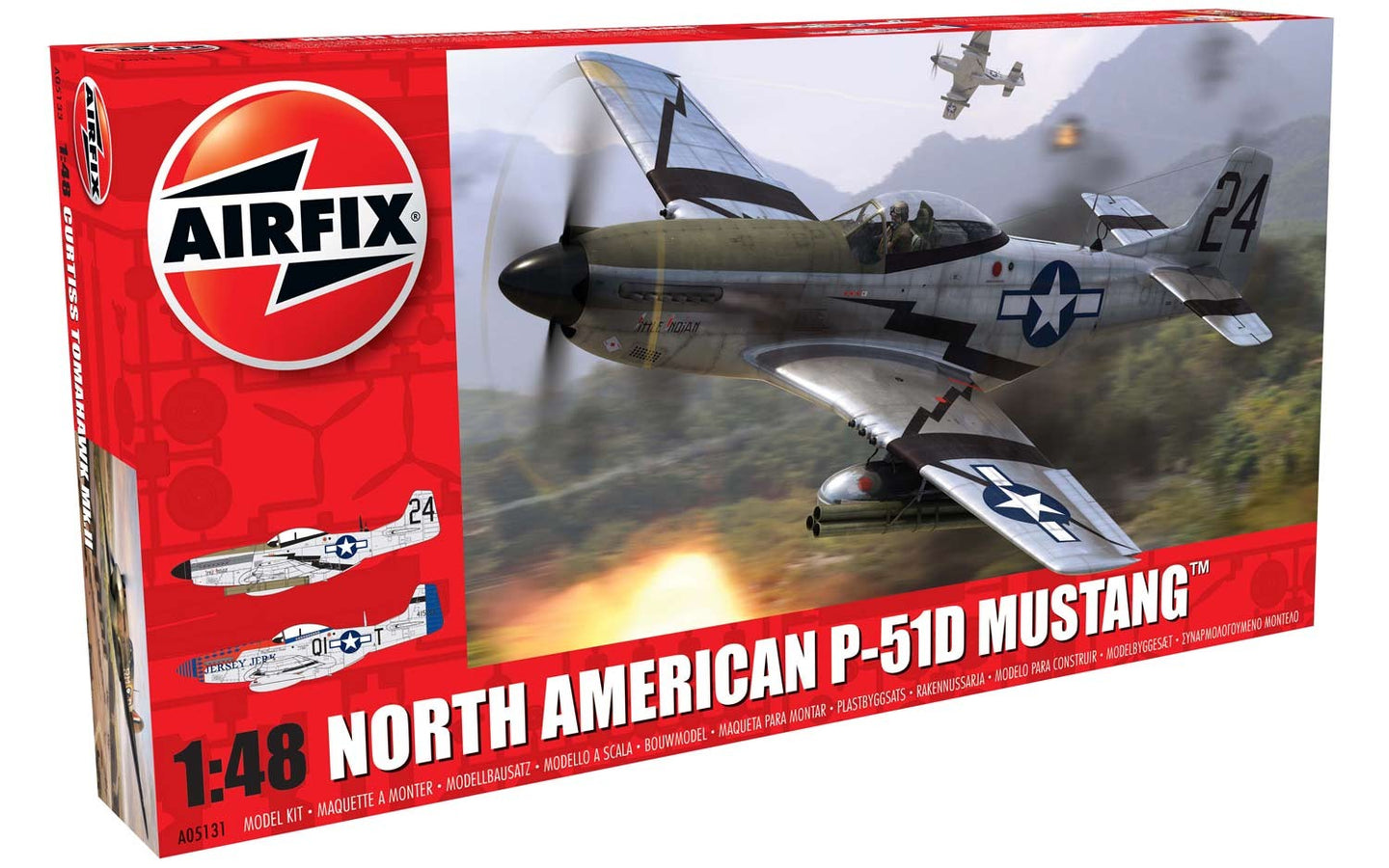 Airfix 1/48 US North American P-51D Mustang A05131