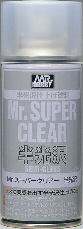Mr. Hobby B516 Spray Mr. Super Clear Semi Gloss 170ml