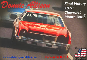 Salvinos 1/25 Donnie Allison 1978 Chevrolet Monte Carlo DAMC1978A