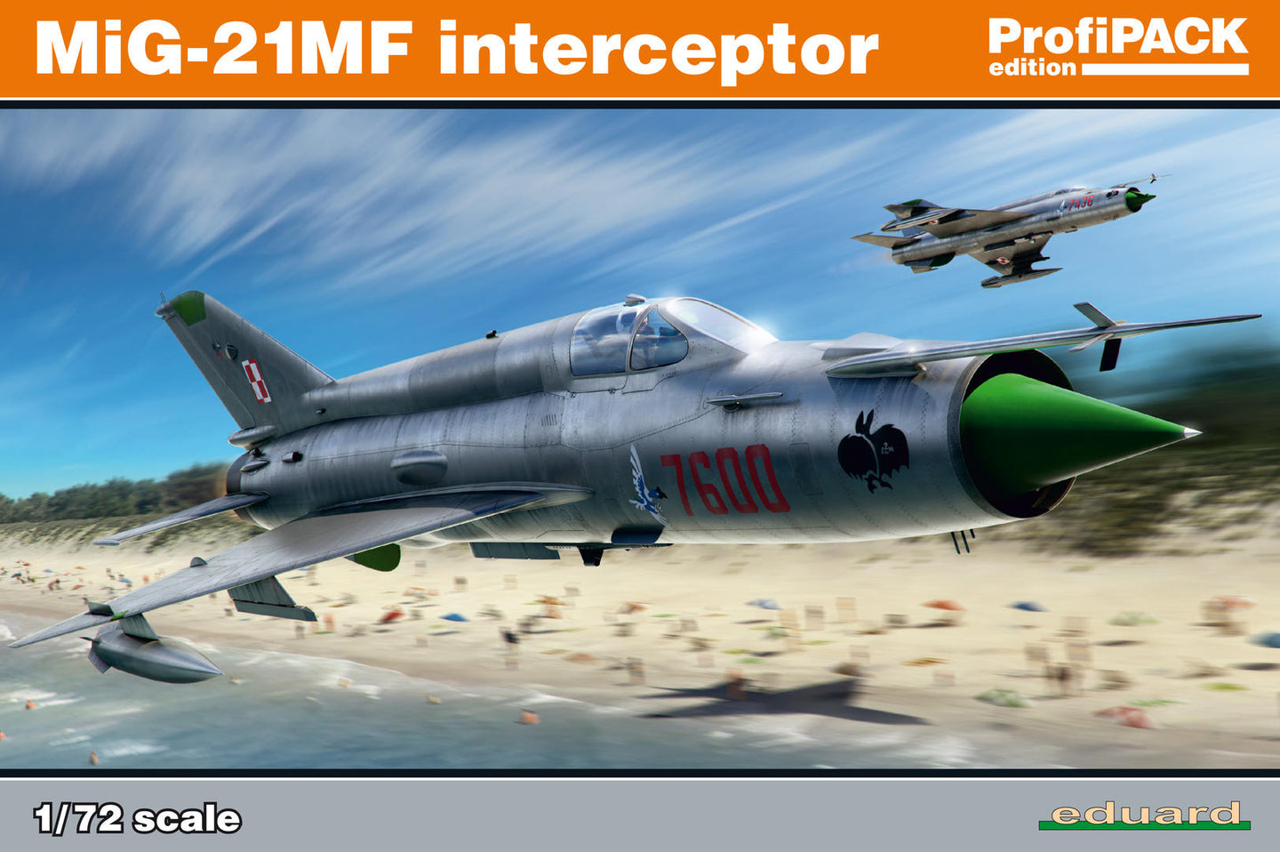 Eduard 1/72 Russian MiG-21MF interceptor ProfiPack 70141