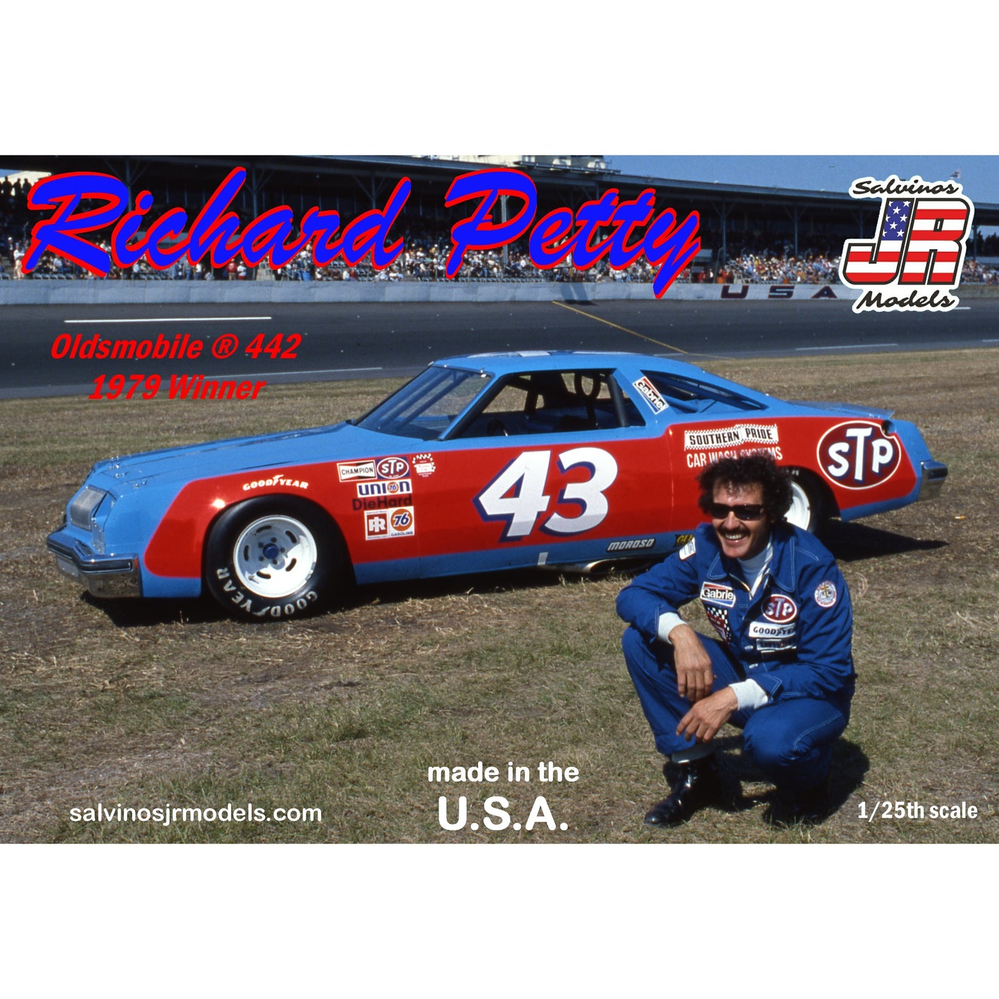 Salvinos 1/25 Richard Petty 1979 Oldsmobile 442 Winner #43 