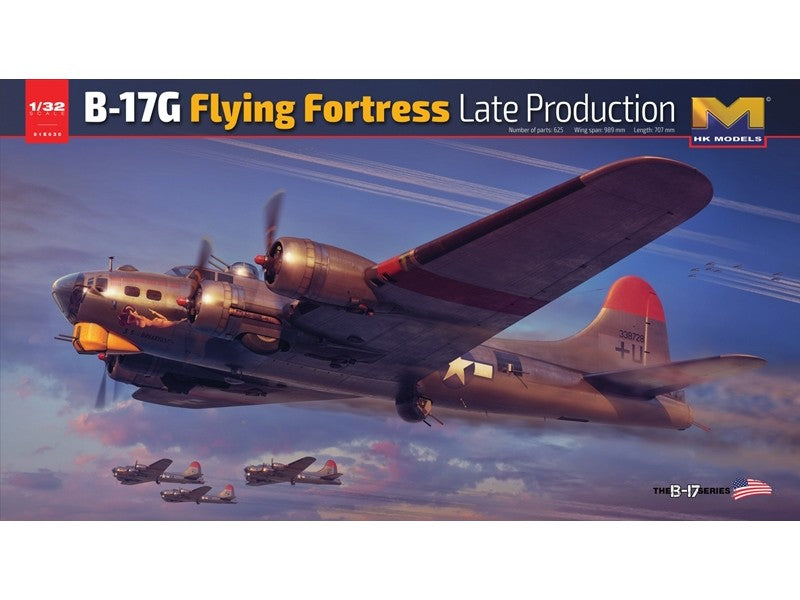 HK Models 1/32 US Boeing B-17G Flying Fortress Late Production 01E030