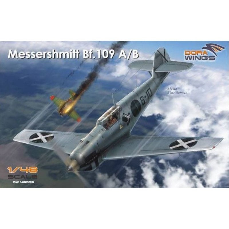 Dora Wings 1/48 German Messerschmitt Bf 109 A/B 48009
