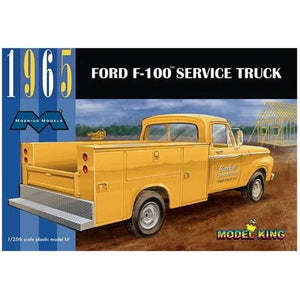 Moebius 1/25 Ford 1965 F-100 Service Truck Plastic Model Kit MOE1235