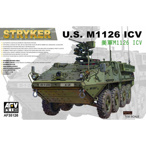 AFV Club 1/35 US M1126 Stryker 8x8 ICV Infantry Carrier Vehicle
