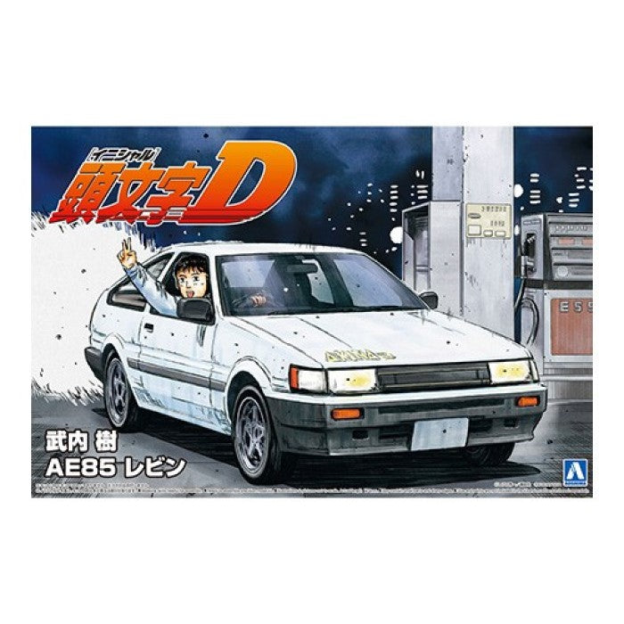 Aoshima 1/24 Initial D Takeuchi Itsiki AE85 Levin 05734