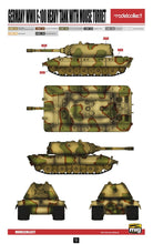 Load image into Gallery viewer, Modelcollect 1/72 German E-100 Heavy Tank with Mouse turret UA72068