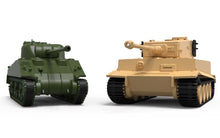 Load image into Gallery viewer, Airfix Starter Set 1/72 Classic Conflict Tiger I vs Sherman Firefly A50186'