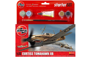 Airfix Starter Set 1/72 British P40 Tomahawk IIB A55101A