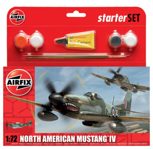 Airfix Starter Set 1/72 British North American Mustang IV A55107