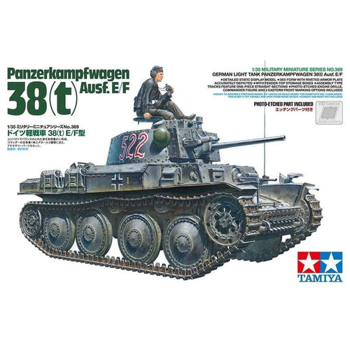 Tamiya 1/35 German PzKfw 38(t) Ausf. E/F 35369