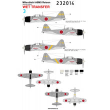Load image into Gallery viewer, HGW 1/32 Japanese A6M5 Zero Stencils  232014