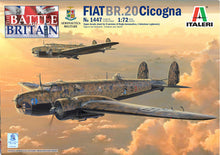 Load image into Gallery viewer, Italeri 1/72 Italian Fiat Br.20 Cicogna 1447'