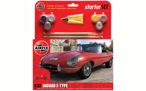 Airfix Starter Set 1/32 Jaguar E-Type Series 1 Roadster 55200