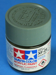 Tamiya Acrylic 23ml 81325 XF-25 Light Sea Gray