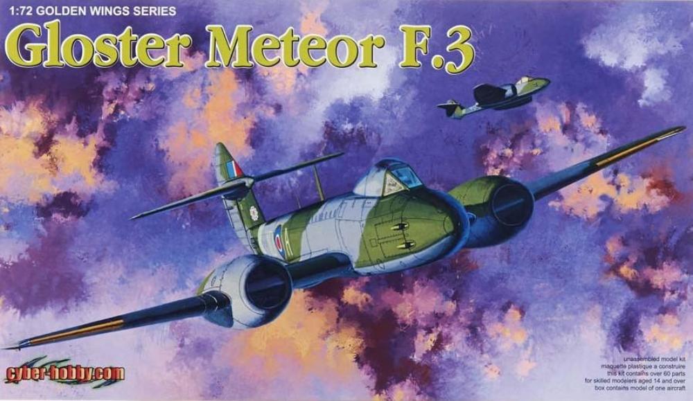 Dragon 1/72 British Gloster Meteor F.3 5044