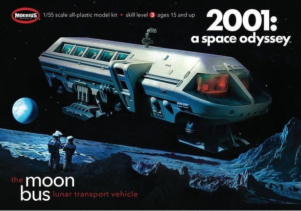 その他 2001: A Space Odyssey moon bus Moebius 2001: A Space Odyssey 1/55 Moon Bus 2001-1 – Burbank's