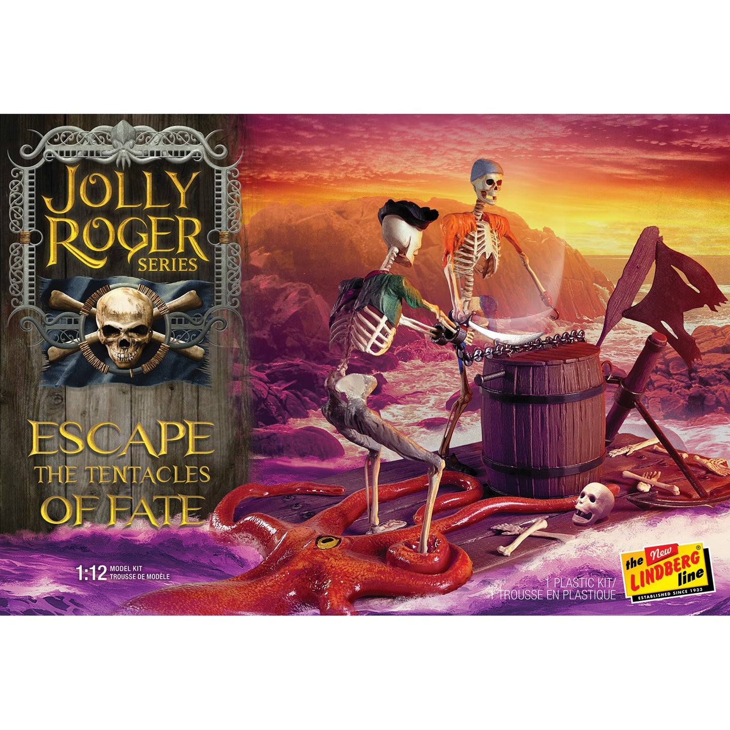 Lindberg 1/12 Jolly Roger Series Escape The Tentacles Of Fate HL615