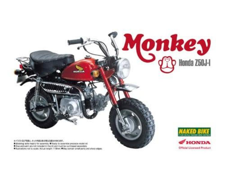 Aoshima 1/12 Honda Z750J I Monkey Bike 04877