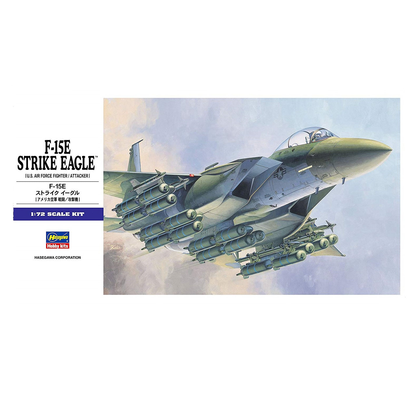 Hasegawa 1/72 US F-15E Strike Eagle 00540