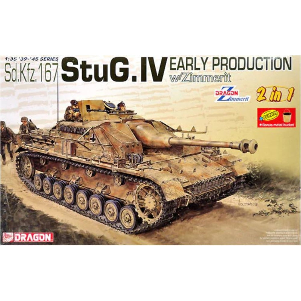 Dragon 1/35 German Stug.IV Early Production With Zimmerit 6615