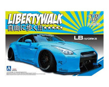 Load image into Gallery viewer, Aoshima 1/24 Nissan R35 GTR LibertyWalk LB Works 05402