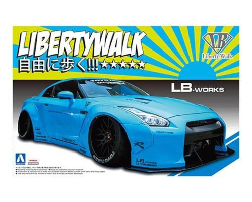 Aoshima 1/24 Nissan R35 GTR LibertyWalk LB Works 05402