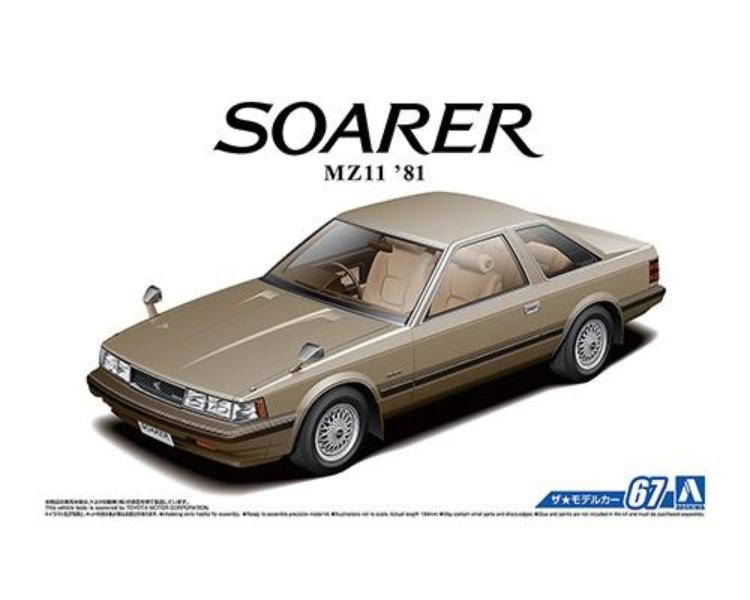 Aoshima 1/24 Toyota MZ11 Soraer 2800GT Turbo Kit 05486 – Burbank's