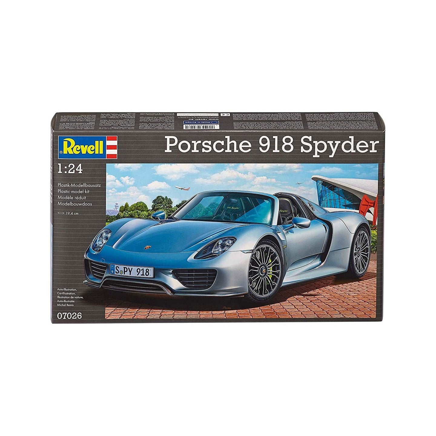 Revell 1/24 Porsche 918 Spyder Hypercar 07026