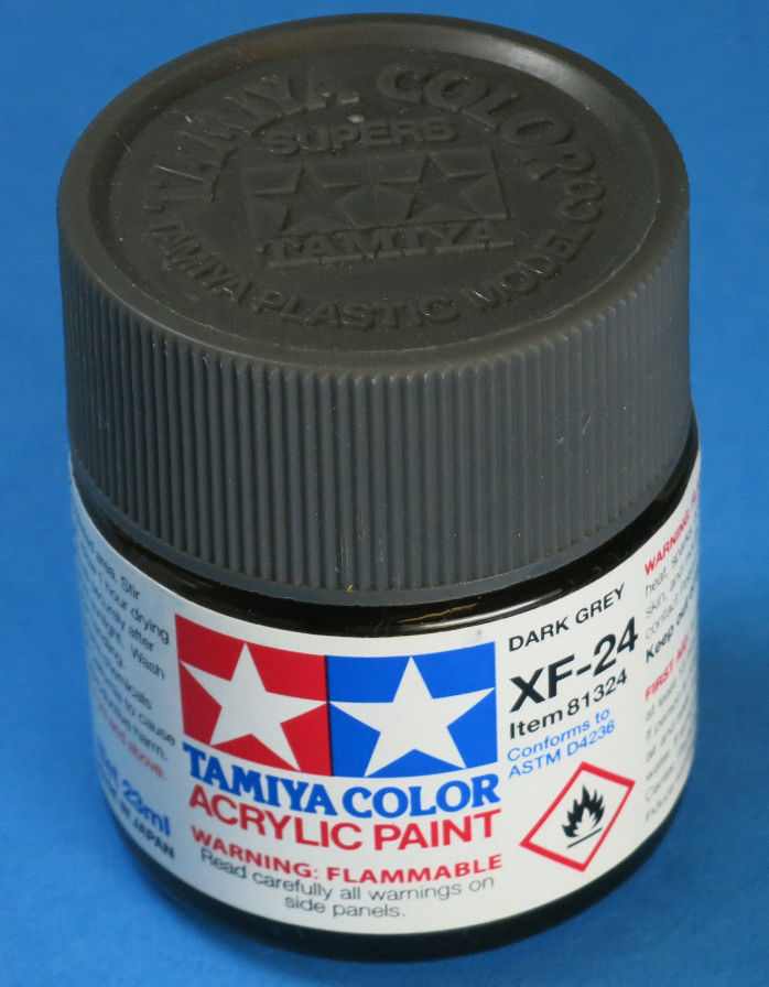 Tamiya Acrylic 23ml 81324 XF-24 Dark Gray – Burbank's House of Hobbies