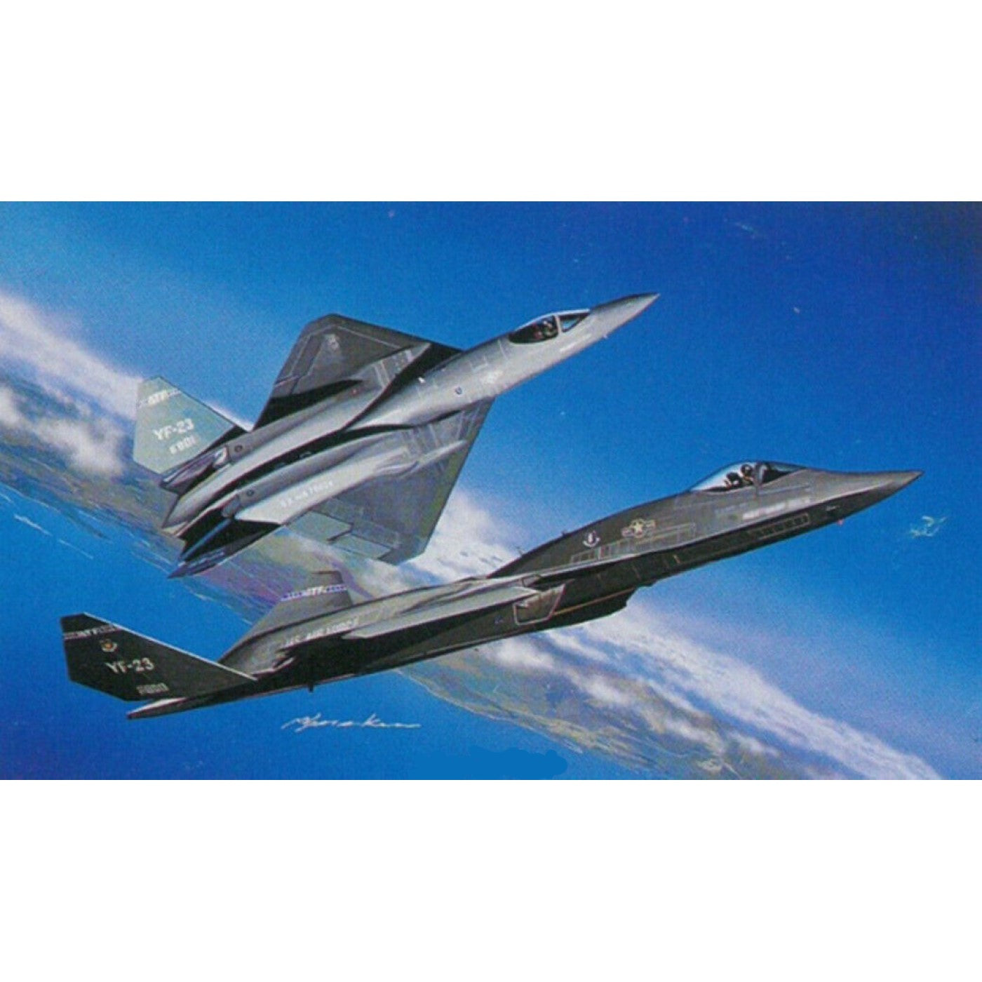 Dragon 1/72 US Air Force Northrop YF-23 Black Widow II Air Superiority Fighter 2507