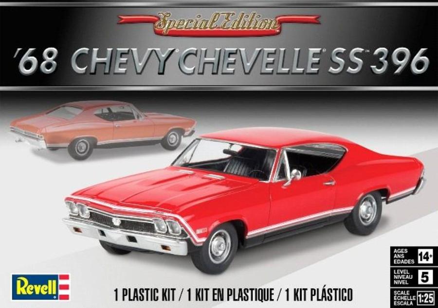 Revell 1/25 Chevy Chevelle SS 396 1968 854445