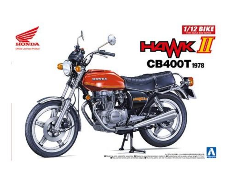 Aoshima 1/12 Honda CB400T Hawk II 05396