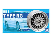 Load image into Gallery viewer, Aoshima 1/24 Rim &amp; Tire Set ( 01)  BBS Type RG 17&quot; 05240