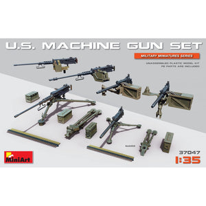 Miniart 1/35 US Machine Gun Set 37047