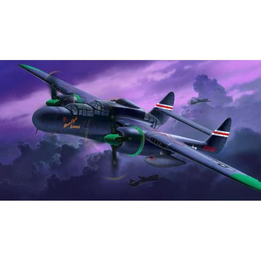 Revell 1/48 US Air Force Northrop P-61A/B Black Widow Night Fighter 04887