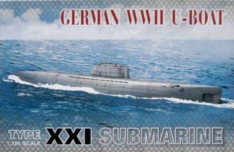 AFV Club 1/350 German Type XXI WWII U-Boat 73501