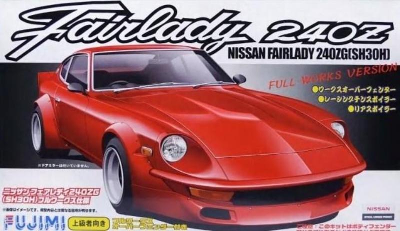 Fujimi 1/24 Nissan Fairlady 240ZG 038100 – Burbank's House of Hobbies