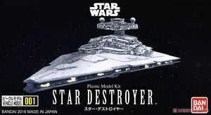 Bandai Star Wars Vehicle Model 001 Star Destroyer 204884