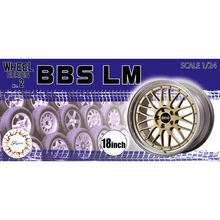 Load image into Gallery viewer, Fujimi 1/24 Wheel Series No.  2 BBS LM 18&quot;  Unplated 193434