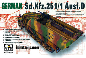 AFV Club 1/35 German Sd.Kfz.251/1 Ausf.D Schutzenpanzer 35063