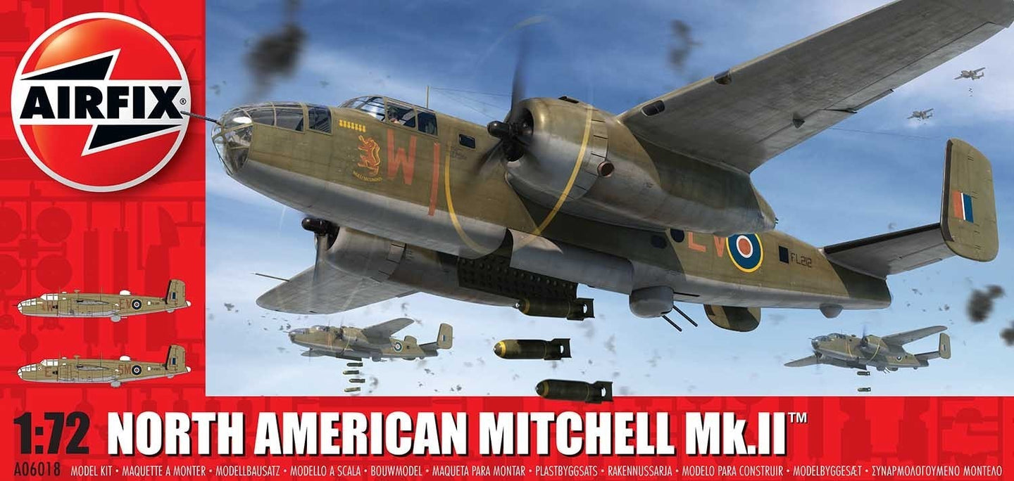Airfix 1/72 British North American Mitchell Mk.II 6018