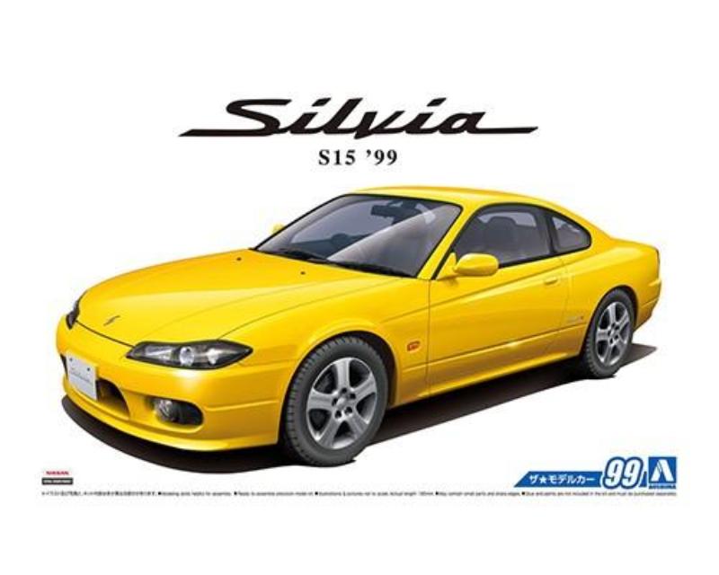 Aoshima 1/24 Nissan Silvia S15 '99 20239 – Burbank's House of Hobbies