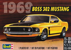 Revell 1/25 Ford Mustang Boss 302 1969 854313