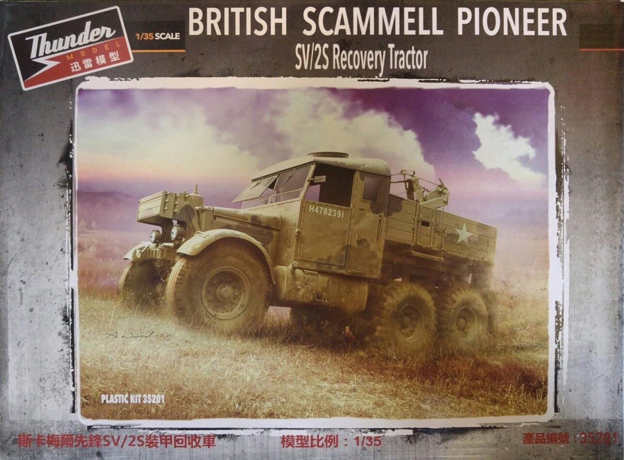 Thunder Model 1/35 British Scammell Pioneer 35201 – Burbank's