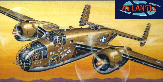 Atlantis 1/64 US B-25 Mitchell Bomber H216 – Burbank's House of