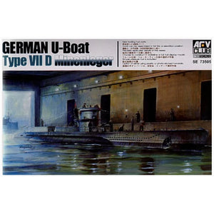 AFV Club 1/350 German U-Boat Type VII D 73505