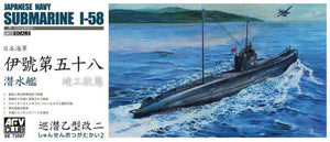 AFV Club 1/350 Japanese Navy Submarine I-58 73507